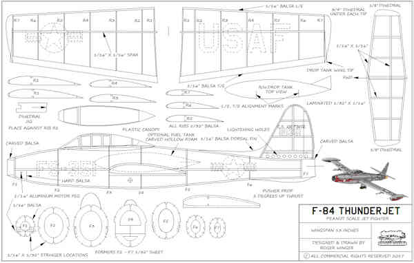 F-84 Thunderjet Peanut
